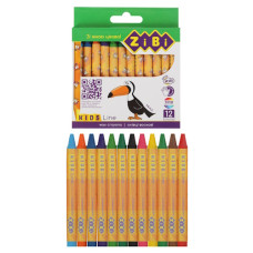 крейда воскова Zibi 12кол.  ZB.2481  (24/288)