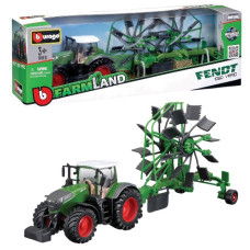 трактор Fendt 1050 Vario з роторними валковими граблями  18-31665