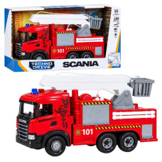 пожежна машина серії Mid Truck Scania. світло, звук  OC-3011W