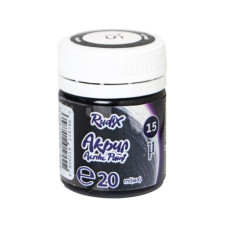 фарба акрилова Гамма (НВ) Rudix чорна 20мл.  850115  (1/12)