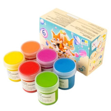 фарби пальчикові Гамма (НВ) "Rudix" 6кол.х40мл.  840602  (8)