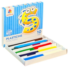 пластилін Гамма (НВ) "Малята" восковий 10кол./120гр.  100304  (12)