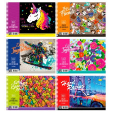 альбом  Апельсин на спіралі 30арк./120гр.., обкл. УФ-лак  АП-0309  (16)