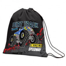 сумка для взуття 1 Вересня SB-10 "Monster Track" чорна  552587