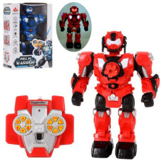 робот д/к 33см., зв.,св., стріляє кулями, ходить, їздить, на бат. в кор. 25х36х12см.  27110  (18)