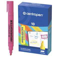 текст-маркер Centropen 8852 клиноподібний рожевий  (10/200)