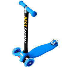 самокат дитячий Scooter Maxi блакитний 0001