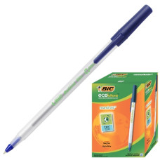 ручка BIC Round Stic Eco кулькова синя 1,0мм.  948727  (60/540)