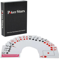 карти гральні пластикові "Poker Stars" 54шт.  211  (12/144)
