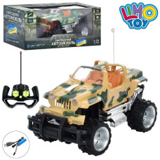джип р/к 17см., 1:22, акум., USB-зар., аморт., гум. кол., в кор. 25х13,5х11,3см.  М 4967  (18)