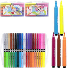 фломастери Mouse "Water color pen"  36кол. в пласт. упак.  204-36  (36)