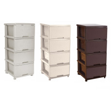 комод Алеана на 4 шухляди ротанг