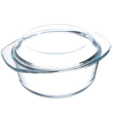 каструля скляна з кришкою A-Plus 3,5л.  1082  (4)