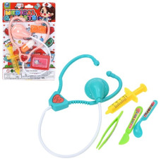 набір лікаря стетоскоп, медичні інструменти, на бліст. 19х29х4см.  577-153  (108)