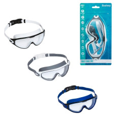 маска для плавання Bestway полікарбонатні лінзи, рег. ремінець, від 14 років, на бліст.  21194  (24)