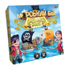гра настільна розважальна "Морський бій. Pirates Gold" Danko toys  G-MB-03  (10)