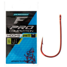 гачки Flagman Pro Competition 215 Red №10, набір 10шт.  FPC215-10