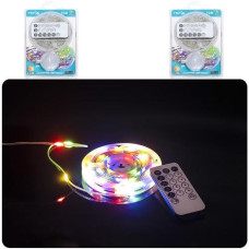 електрогірлянда-стрічка LED 100L, 10м., музика  D-50Х/119575  (100)