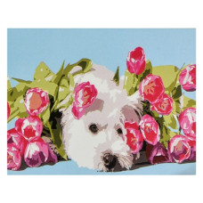 картина за номер. Strateg 30х40см. "Трояндове щастя"  SS1155