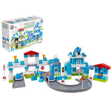 конструктор ТехноК Police (180 елементів в коробці)  8447 Техн.  (3)