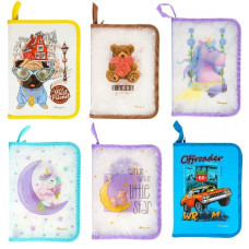 тека Bourgeois пластикова на блискавці В5 20х27,5х2см. 500мкр.  Р0027/.../0096  (10)