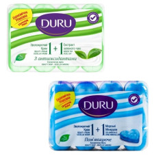 мило "Duru" набір 4шт.х 80гр. (в ас-ті)