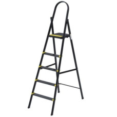 драбина Slim сталева, 5 сходинок, посилена  DRSLM-05