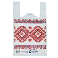 майка Вишиванка 30х50см., щільність 51мкр.,  50шт./упак.  (10)