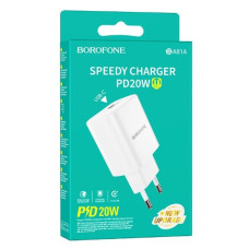 зарядний пристрій Borofone PD20W на 1 USB  BA81A