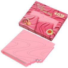 блокнот Zibi з ароматизов. Soft-touch обкл. Cake 90х90мм., 80 арк., без лін.  ZB.12470-10