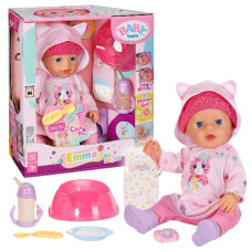 лялька Baby Born серії Click & Play Емма в костюмі з вушками 43см.  841020