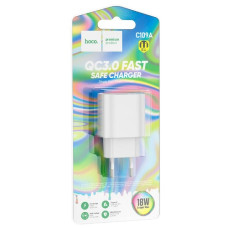 зарядний пристрій Hoco Fighter QC3.0 на 1 USB  C109A