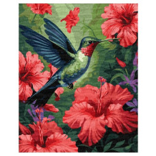 картина за номер. Ідейка 40х50см. "У райському саду"  КНО6577