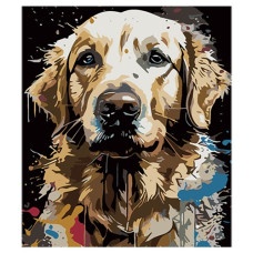 картина за номер. Strateg 40х50см. "Вірний супутник"  АН1100