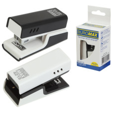 степлер Buromax №24 пластиков. міні, до 20арк., 6,7х3,2х4,3см.  ВМ.4218  (24/288)
