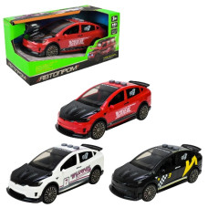 машинка Автопром 17х6,5х5,5см. звук, світло, пар, в кор. 18х10х9,8см.  АР9918  (60)