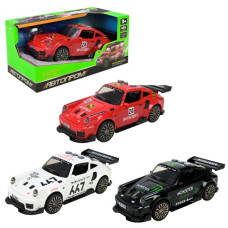 машинка Автопром 16х7х5,5см. звук, світло, пар, в кор. 18х10х9,8см.  АР9914  (60)