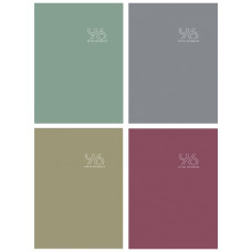 зошит А4 Bourgeois 96арк., інтегральна обкл., мат. ламінація  БК037  (10)