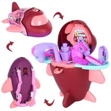 трюмо 31х31х28см., гребінець, дзерк.,фен, шпильки, бігуді,окуляри, в літаку 24х28х15см. L666-59 (36)