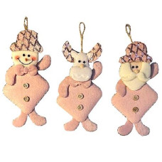 фігура-підвіска новорічна "Santa&Co" 20см.  М48024  (1440)