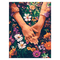 картина за номер. Ідейка 30х40см. "Тримай мене міцно"  КНО8618