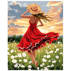 картина за номер. Ідейка 40х50см. "Танець в полі"  КНО8650