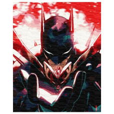 картина за номер. Ідейка 40х50см. "Batman: Темний Лицар" з фарбами металік  КНО8718