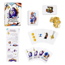 настільна розважальна гра "Дракони-Леприкони" в кор. Strateg  30282  (40)