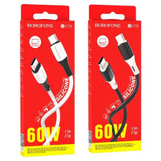 кабель Borofone Type-C to Type-C 1м. 3A 60W  BX79