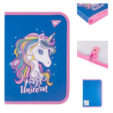 тека YES для зошитів пластикова на блискавці В5 "Glamour"  492206  (12)