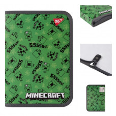 тека YES для зошитів пластикова на блискавці В5 "Minecraft Creepers"  492203  (12)