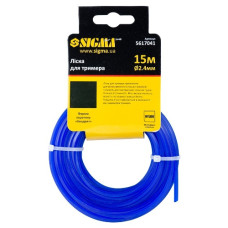 ліска для тримера Сигма квадрат d-2,4мм. 15м.  5617041