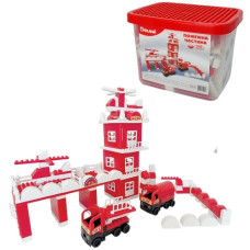 конструктор "Пожежна частина" 248 дет. в пл. боксі Doloni-toys  013888/01