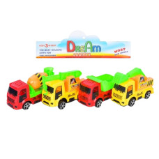 набір будтехніки інерц. 4шт. 9см., рухливі деталі, в кул. 24х20х4см.  DY11A-2  (120)